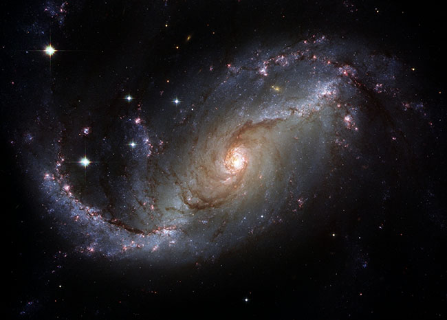 deep space photo of a galaxy