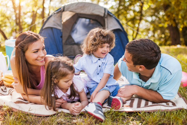 camping with kids